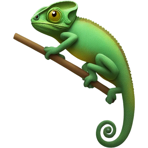 Chameleon spy emoji