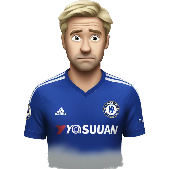 Chelsea fan crying emoji