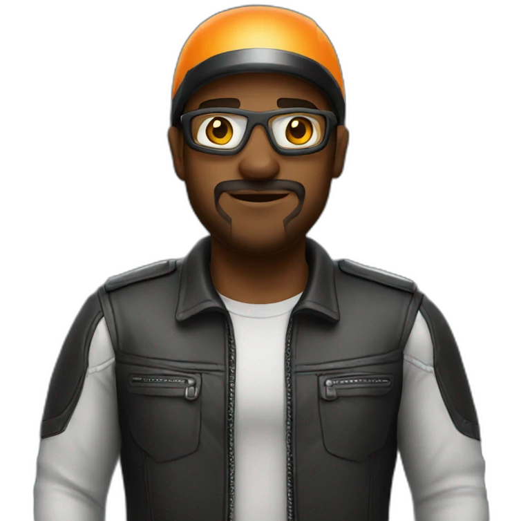 developer-biker emoji