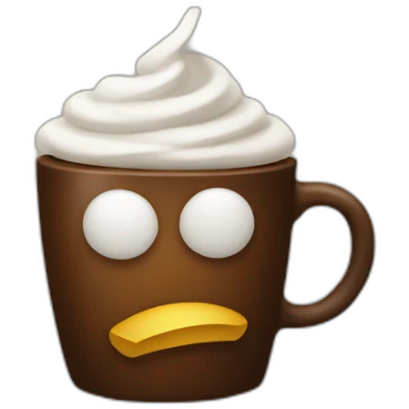 extra strong coffee emoji