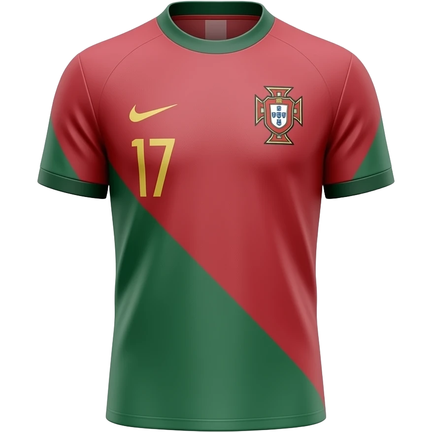 Camisa de futebol da seleção portuguesa emoji
