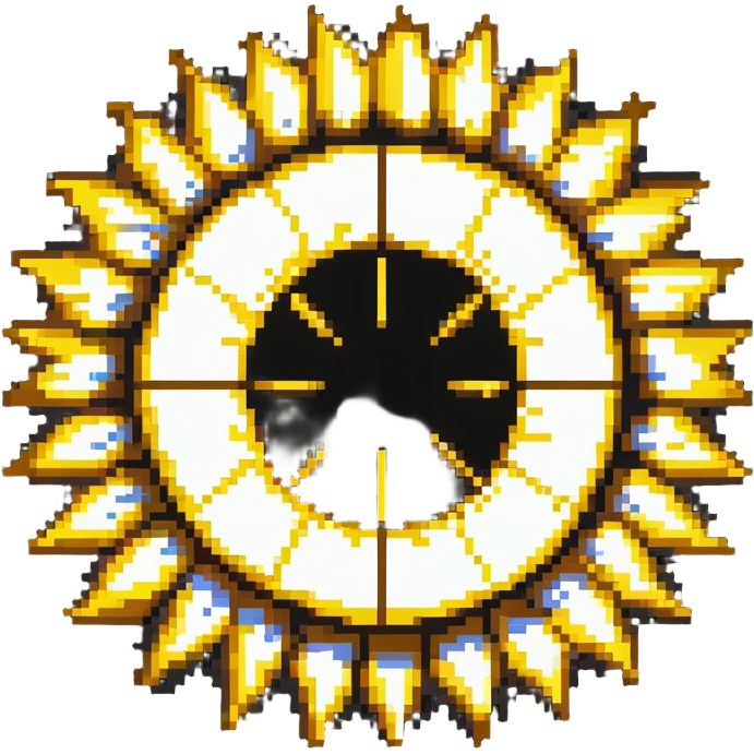 sun with radiating beams emoji