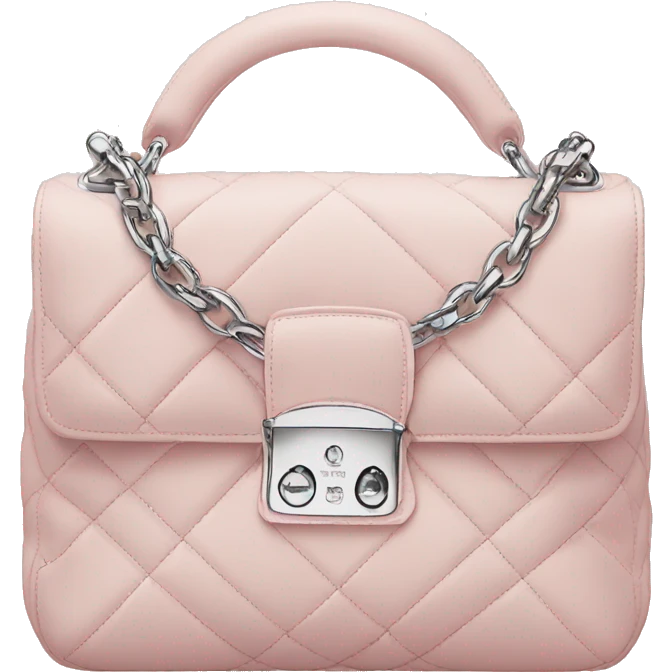Light pink Dior bag  emoji
