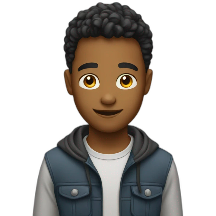 19 year smart boy emoji