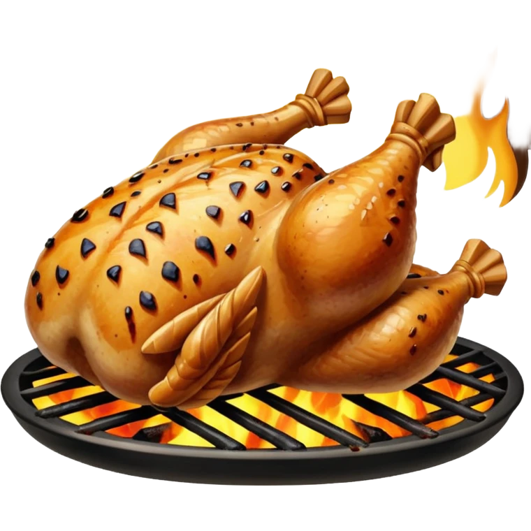Grilled chicken emoji