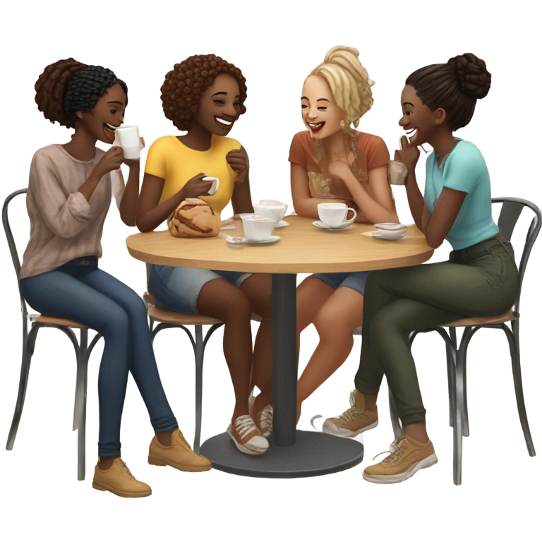 Café Girls emoji