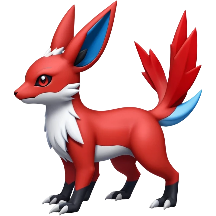  Cute Guilmon-Latias-Umbreon-Fakémon-hybrid-creature (full body)  emoji