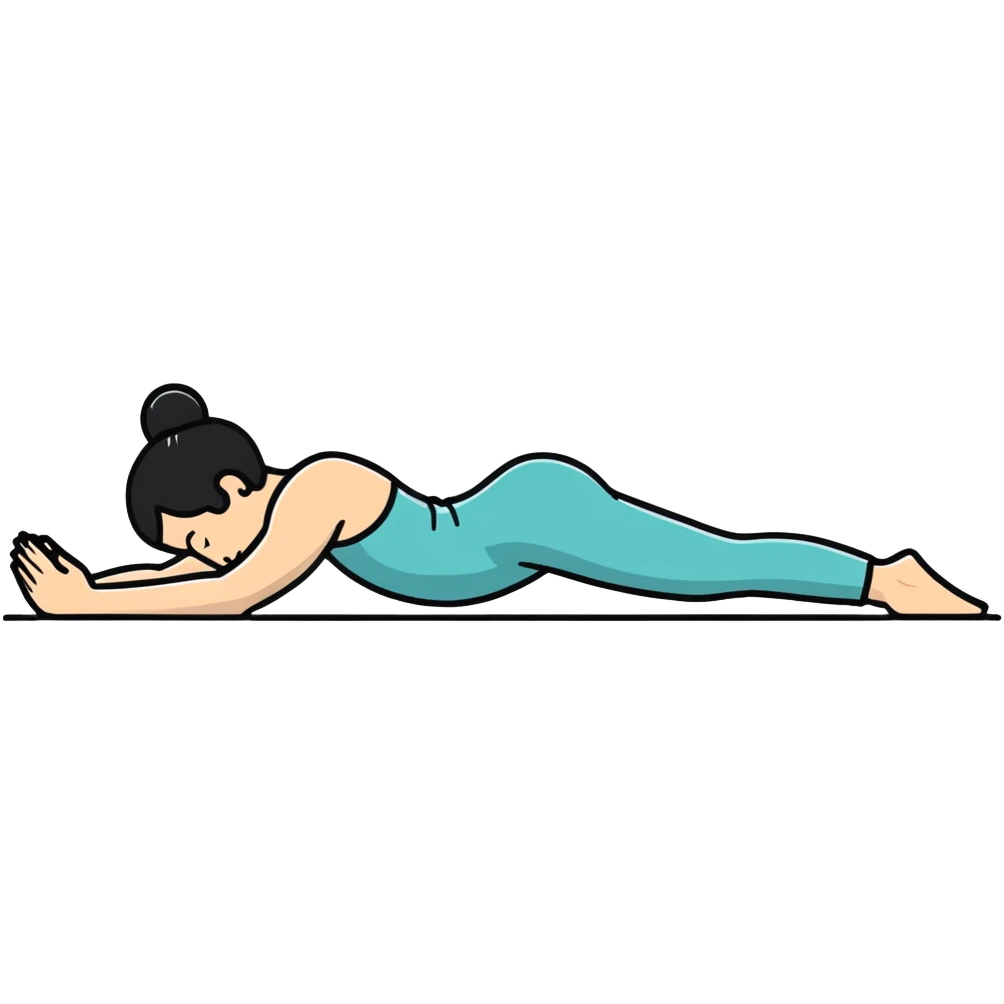 person doing downward dog yoga pose emoji