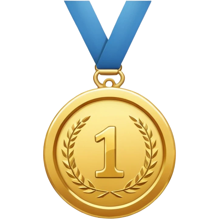 medal 1 place emoji