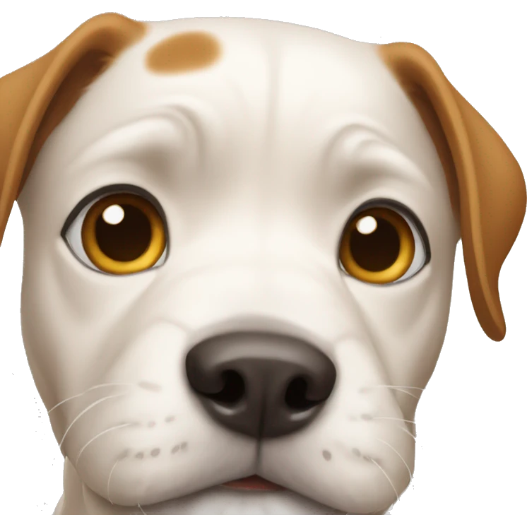 Dog is surprise  emoji