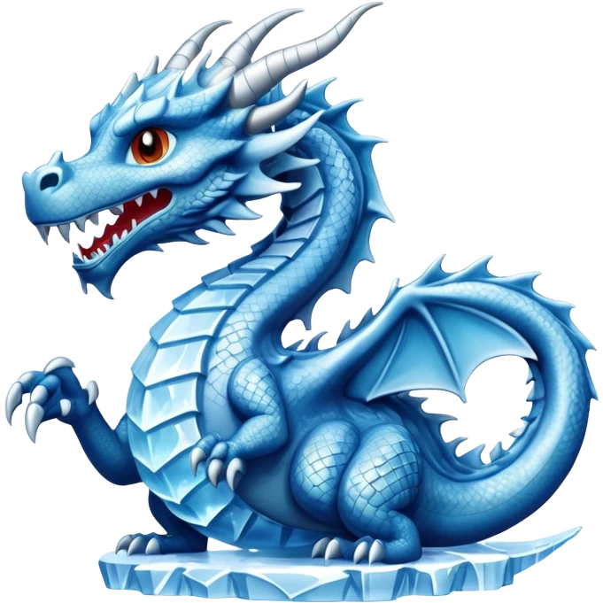 GIANT ICE SCULPTURE emoji