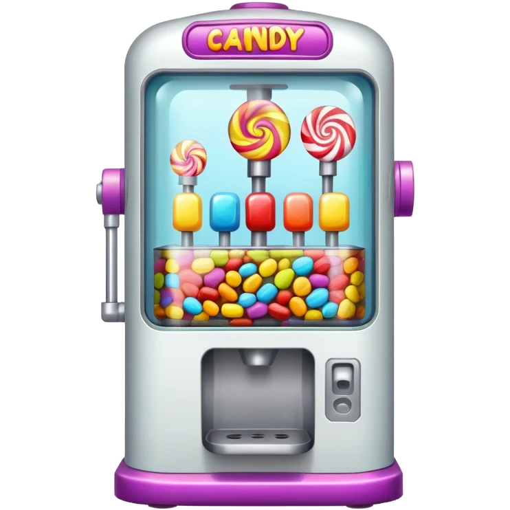 Candy machine emoji