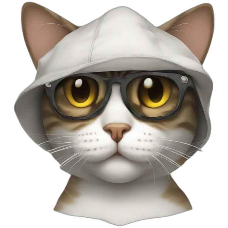 À gangster cat emoji