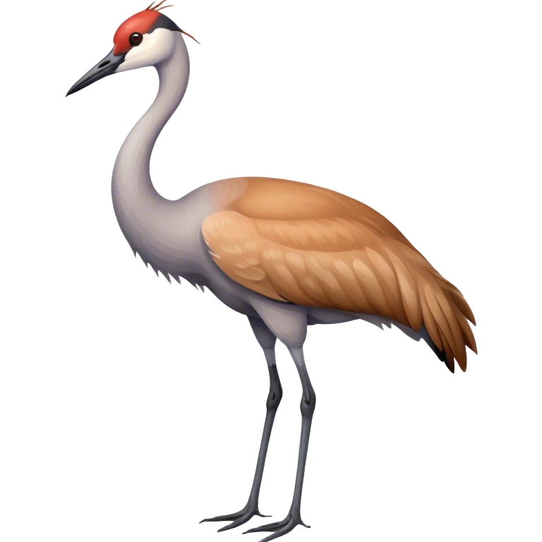 Sandhill crane emoji