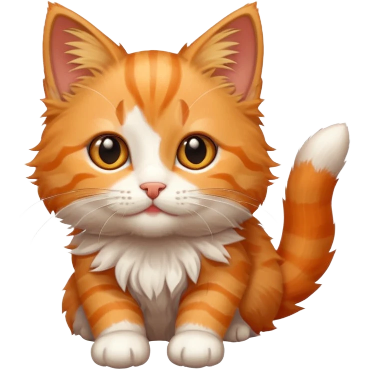 a cute kitten emoji
