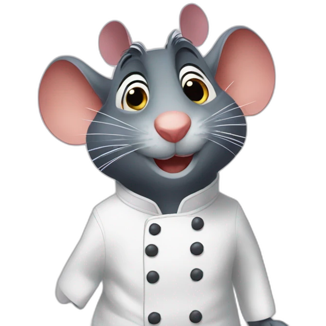 Ratatouille in love  emoji