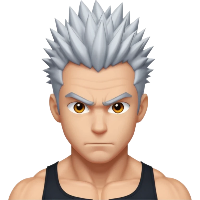 Garou of one punch man emoji