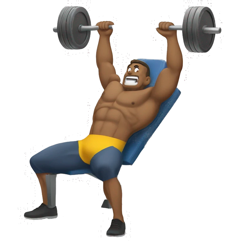 bench press emoji