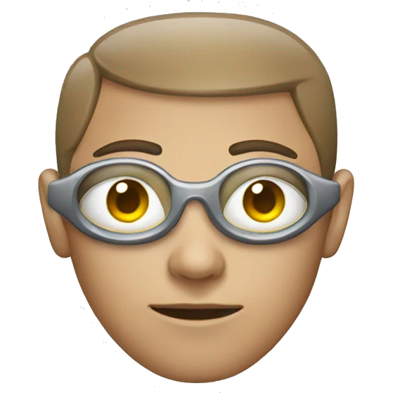 Person with radar for eyes emoji