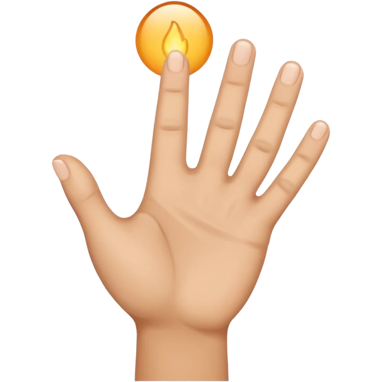 rise hand emoji