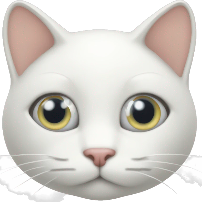 white cat emoji