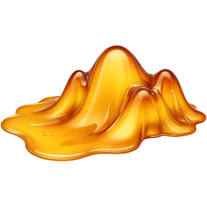 Melted wax emoji