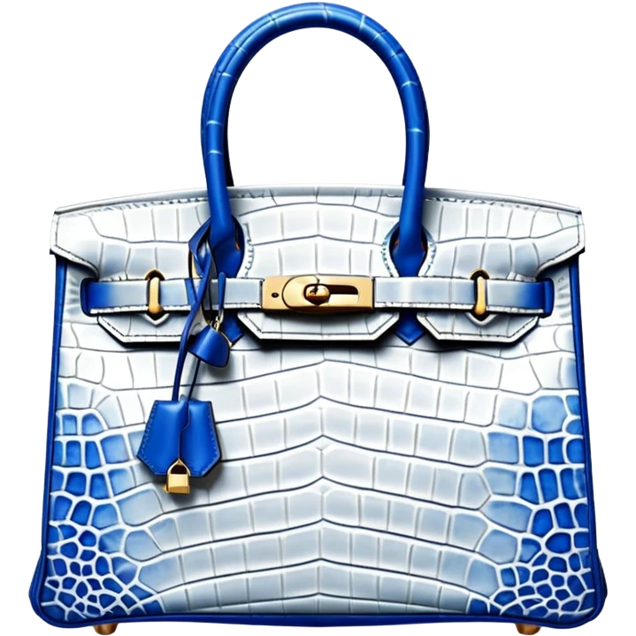 hermes birkin himalayan bag emoji