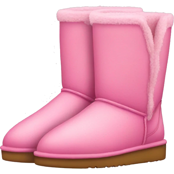 Pink uggs boots emoji