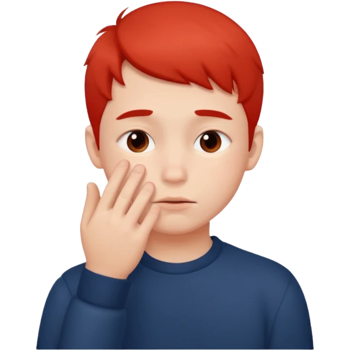 Create a shyness imoji Boys imoji Boys imoji hand in face hand in full face create a shame boys imoji  emoji