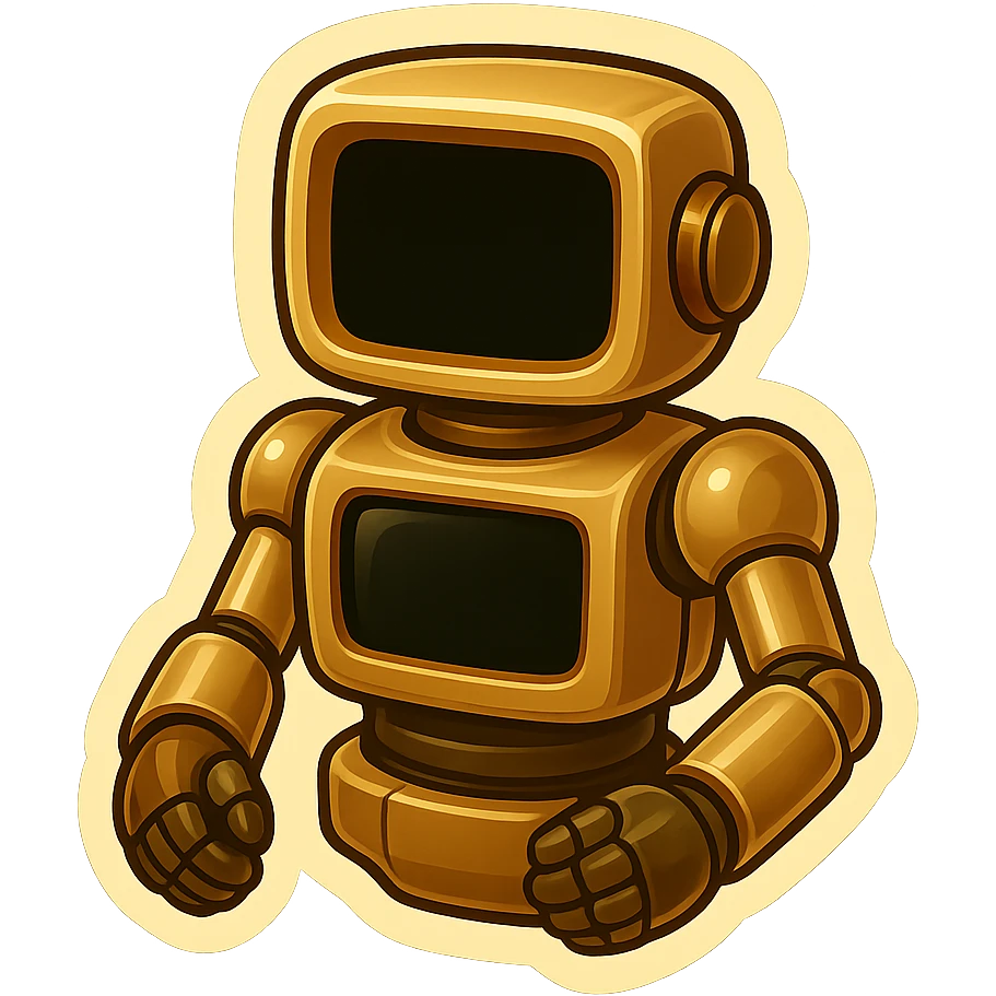 bureaucrat robot with nothing in head area. black screen is in chest . no book emoji
