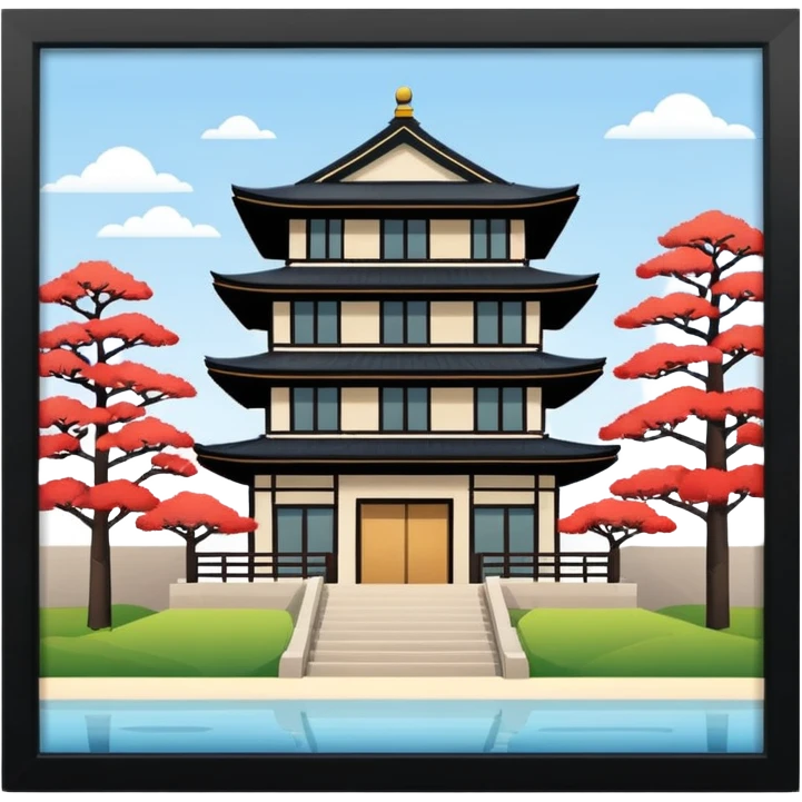 japan house modern emoji