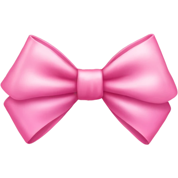 cute pink bow emoji