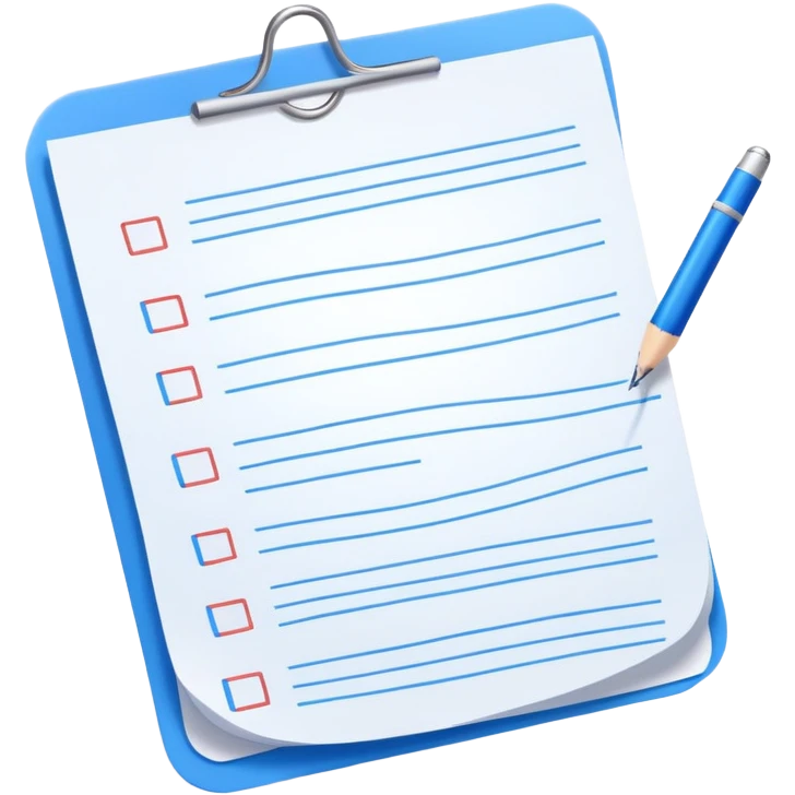 long curling to-do list paper looping up and down like a snake with tiny checkboxes fading into the distance emoji