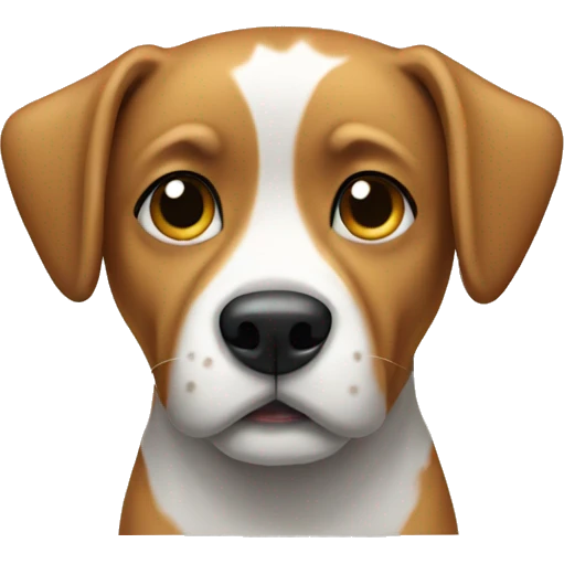 Dog wearing shirt and pant emoji