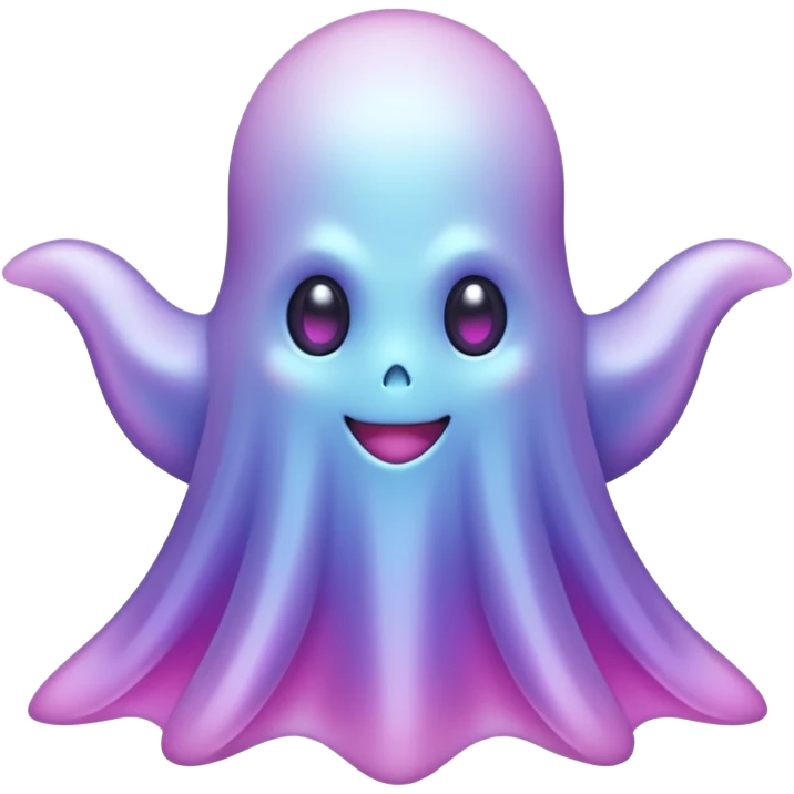 Pokemon legendary purple and pink type ghost emoji