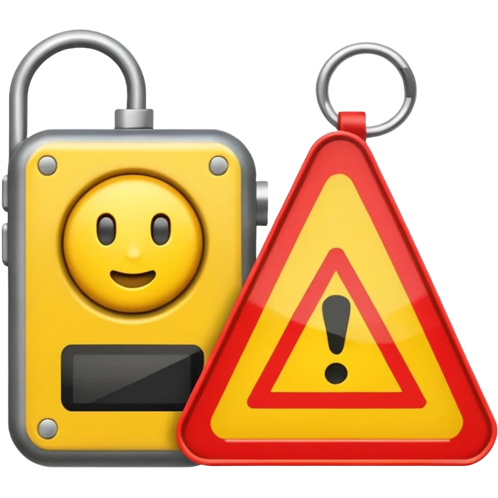Fallprotection alarm emoji emoji