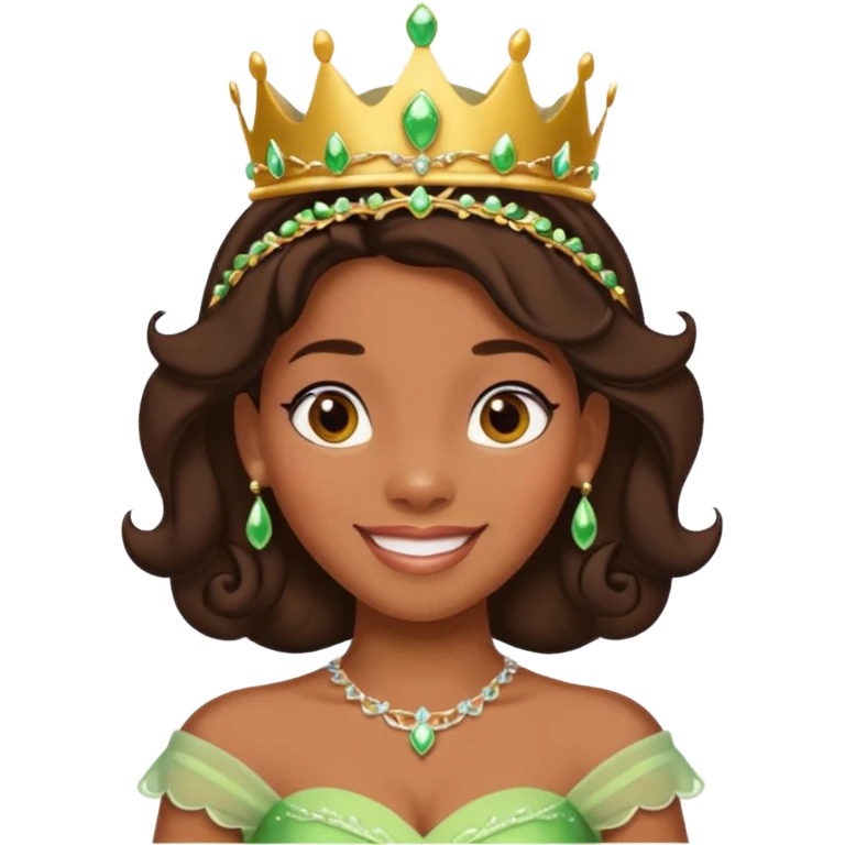 Princess  from The Princess and the Frog emoji