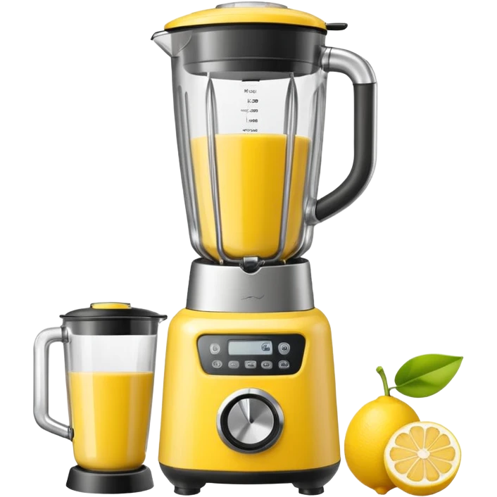 mac os icon fruit blender yellow lemon emoji