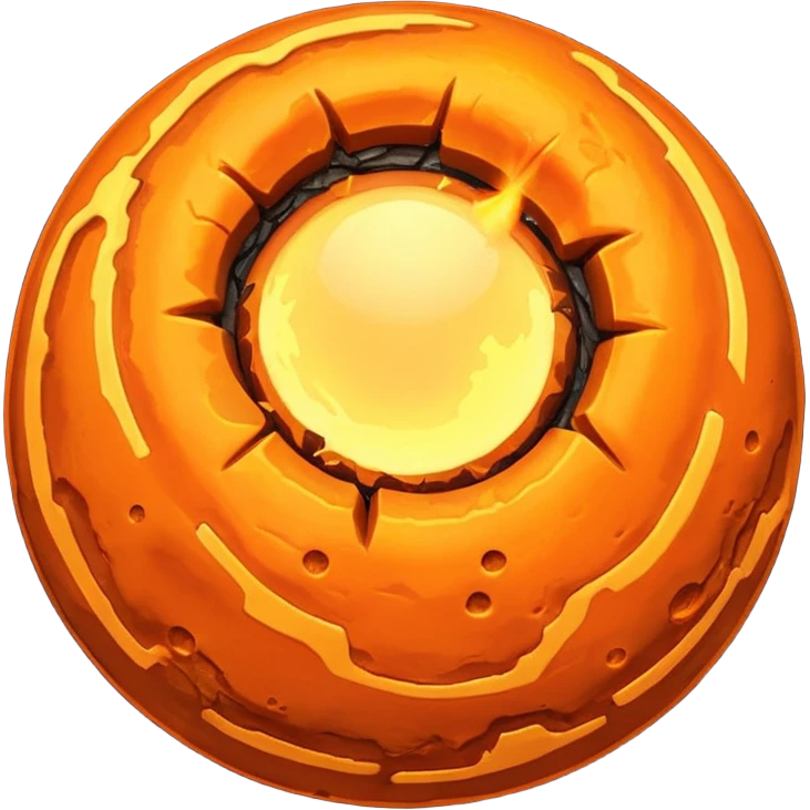 Planetary core emoji