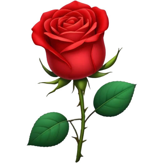 Rose emoji