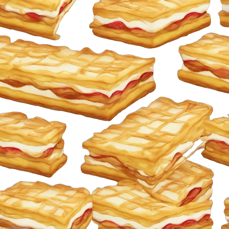 millefeuille cake emoji