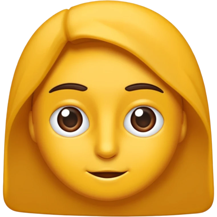 Güçlü şirin çizgifilm karakteri emoji