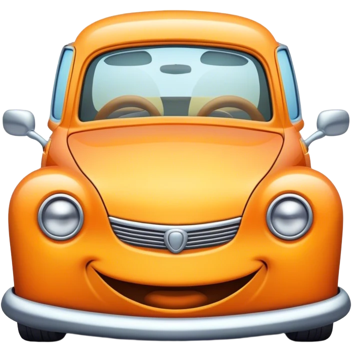 Goofy car  emoji