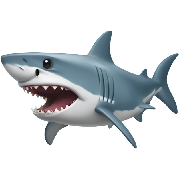 Shark wearing a hoodie emoji