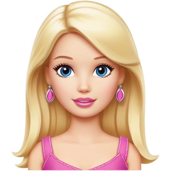 Barbie white skin  emoji