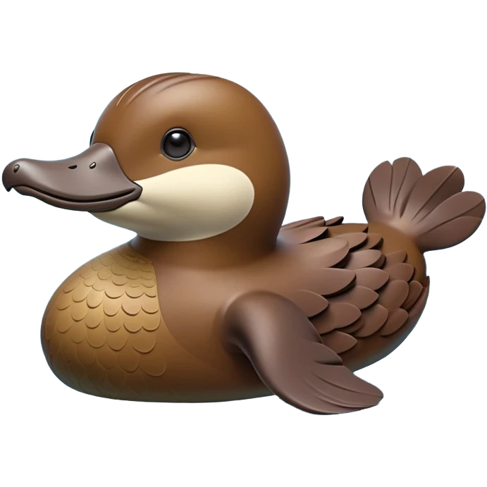 cinematic-platypus-realistic-full-body-floating-emoji,-streamlined-brown-body-gliding-through-calm-river-waters,-wide-duckbill-tipped-up-curiously,-webbed-paws-paddling-gently,-dense-water-resistant-fur-slick-and-shimmering,-flat-tail-rippling-the-water’s-surface,-simplified-yet-realistic-focused-features,-highly-detailed,-glowing-with-an-earthy-wet-radiance emoji