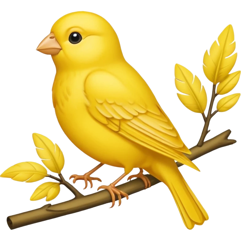 yellow canary emoji