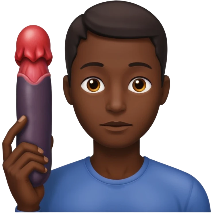 real big black penis for kenny emoji