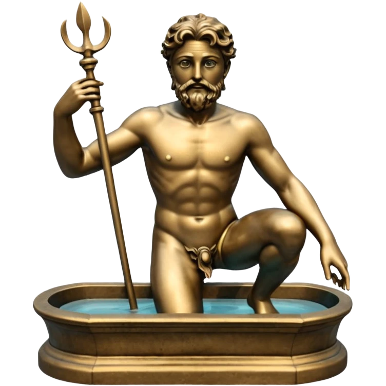 Neptune fountain emoji