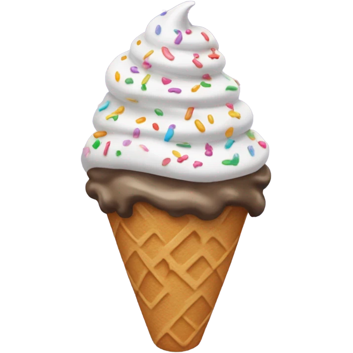Poop with sprinkles emoji